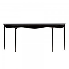 CONSOL LONG BLACK IRON - CONSOLES, DESKS